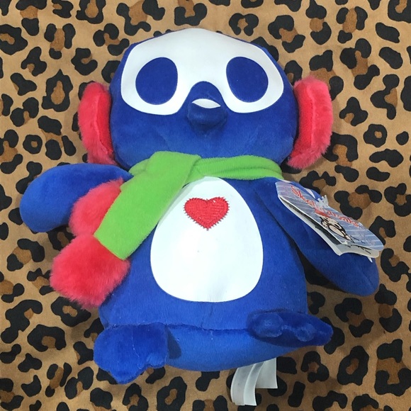 Skelanimals Pen Penguin Plush 7” 2009 NWT - Picture 2 of 8